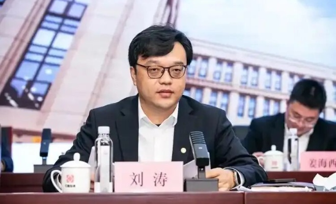 上港集团副总裁刘涛，履新副区长